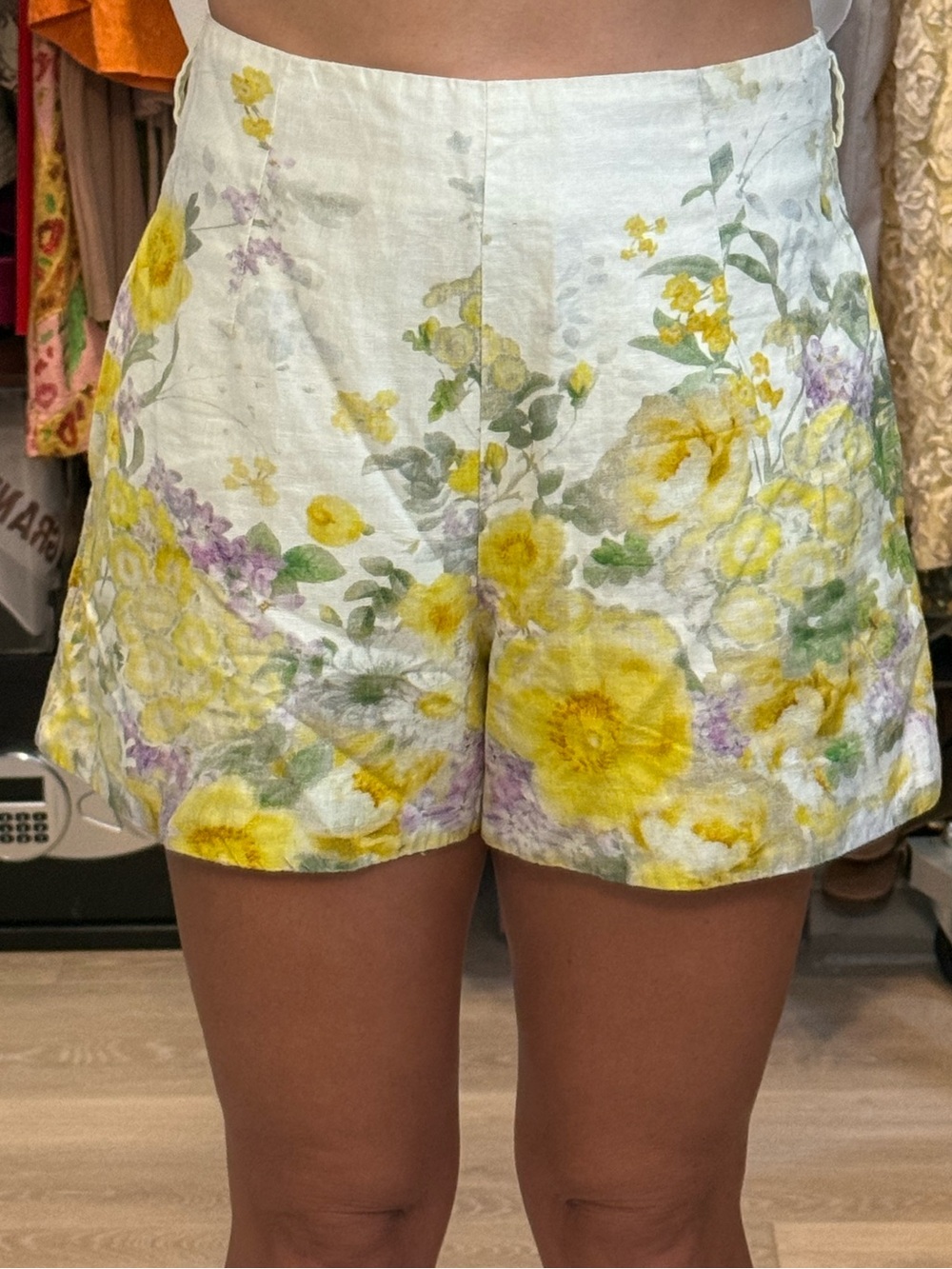 Zimmerman Inspired (possibly authentic) Linen Harmony Shorts (Tags Missing)